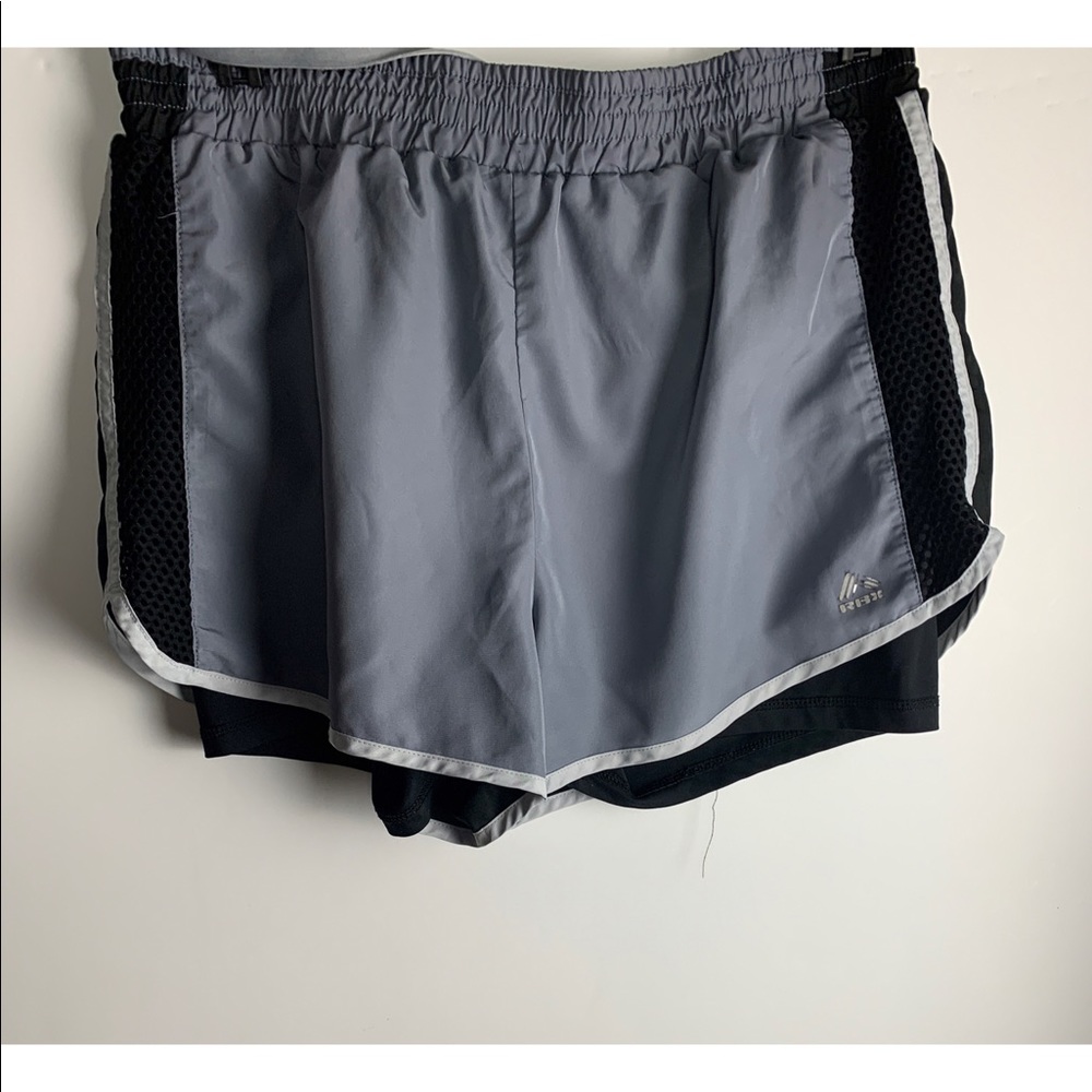 RBX Running Shorts with Compression Bike Shorts Underneath